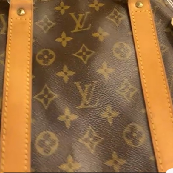 Authenticated Louis Vuitton LV CarryAll 55 Speedy Travel Duffle Bag Luggage - Picture 10 of 16